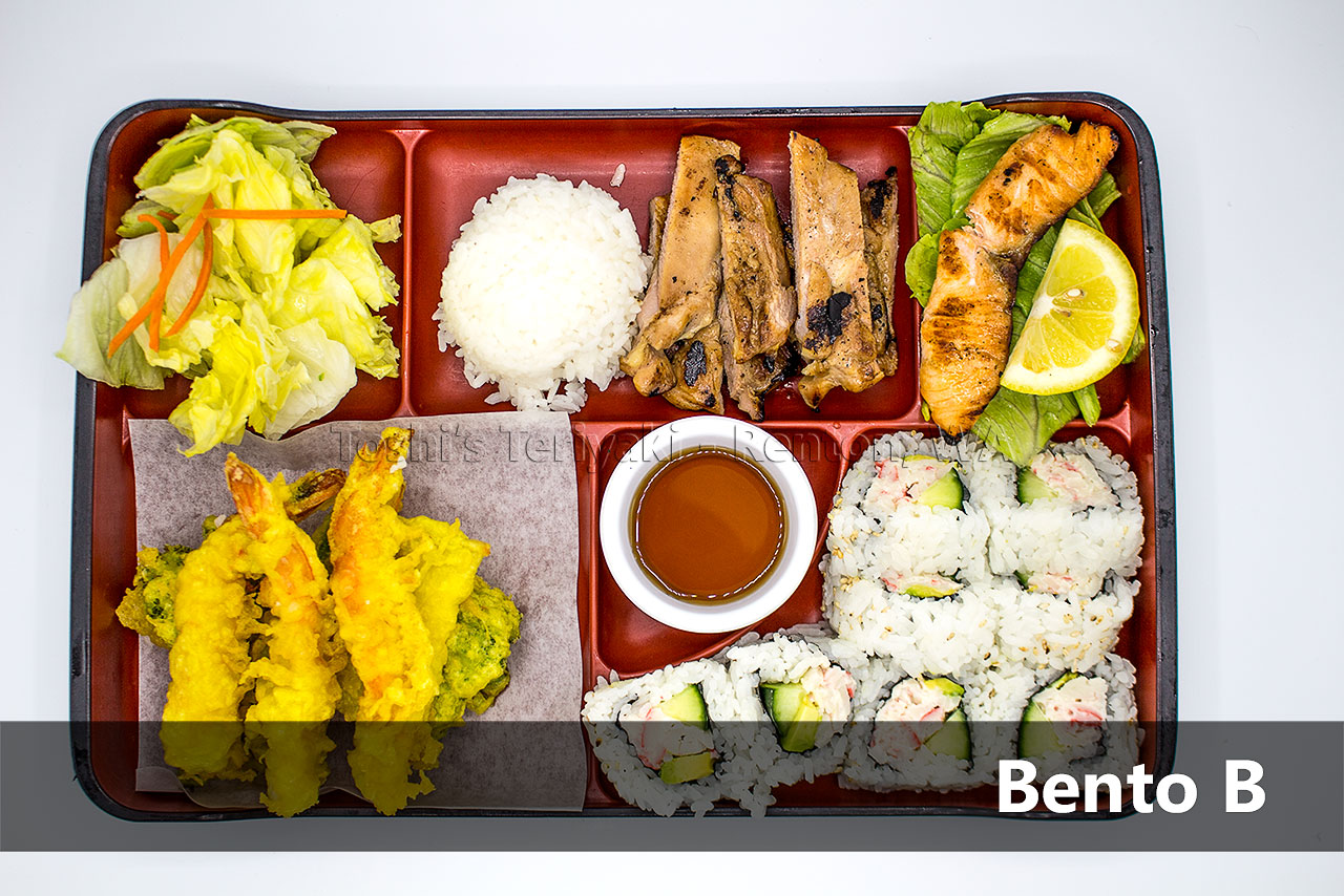 Bento B - Toshi's Teriyaki, Renton, WA 98056